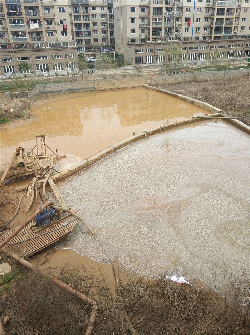 徐汇沉淀池淤泥清理-厂区废水池淤泥清淤