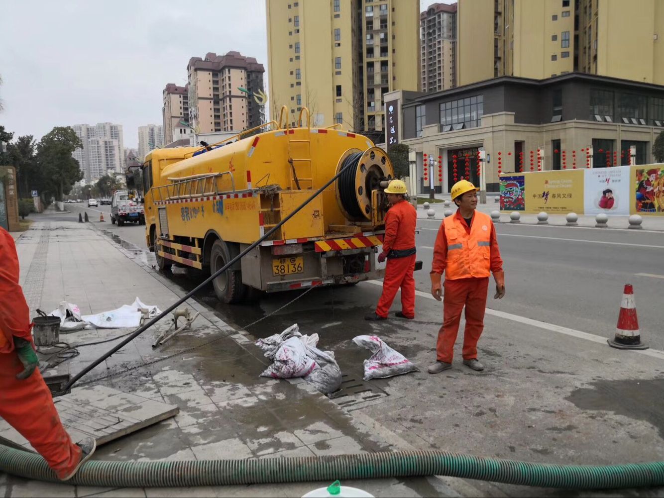 徐汇排污管道清淤-管道清洗