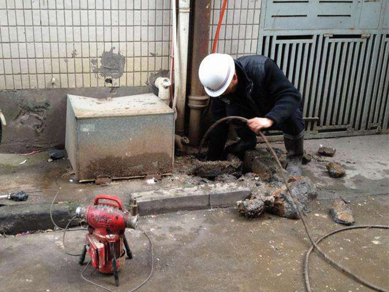 徐汇疏通下水道-洗菜池疏通