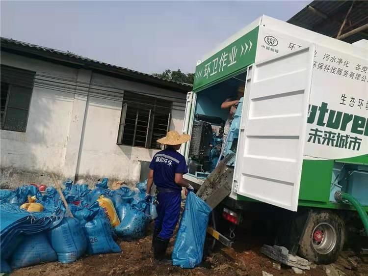 徐汇工业污泥压干处理